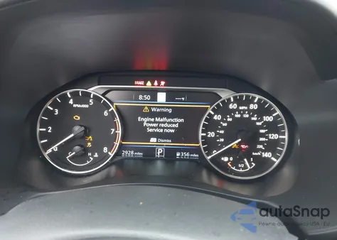 2025 Nissan Altima Sv Awd z USA, uszkodzony, nr VIN 1N4BL4DW4SN413590